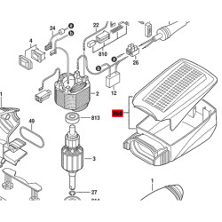 Receptáculo De Polvo Lijadora Gss 140 Bosch Original