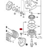 Brida Tuerca Prensa Disco Amoladora Gws 6-115 Bosch Original