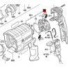 Porta Carbones Con Carbones Gbh 2-28d 2-24d 2-24df Bosch