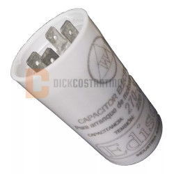 Capacitor Para Arranque De Motor Monofásico 3/4 Hp