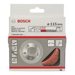 Vaso De Amolar Angular 115mm Bosch - Grano Fino