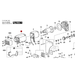 Carcasa De Motor Sierra Circular Skil 3610 Original