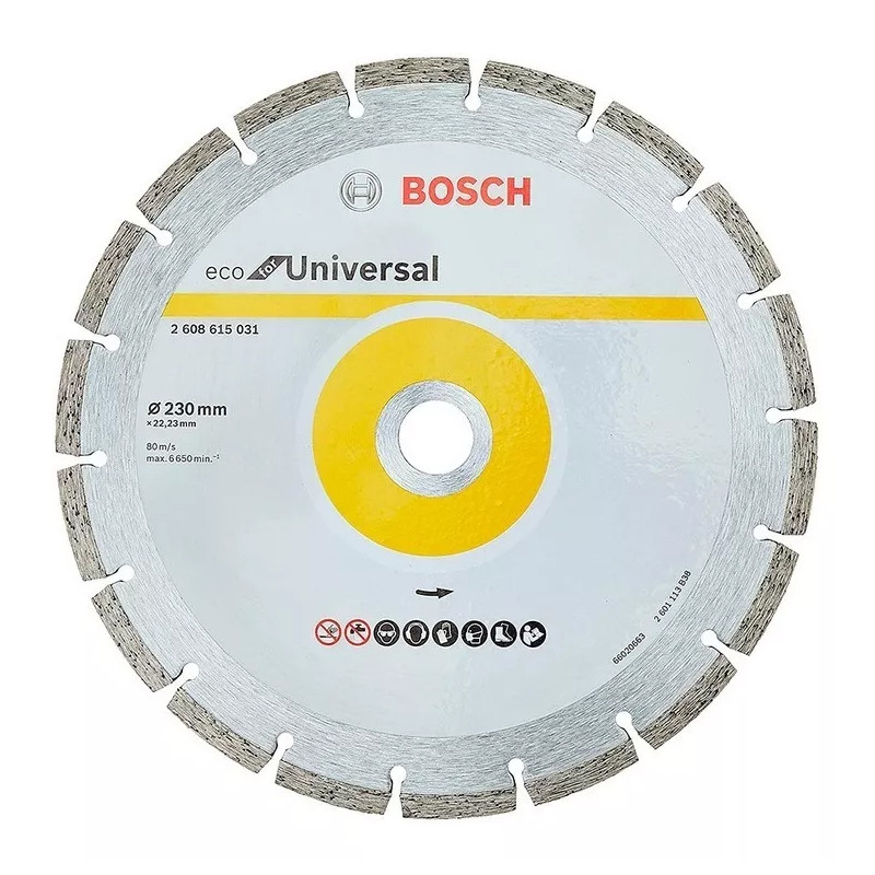 Disco Diamantado Segmentado 230mm 9 Eco For Universal Bosch