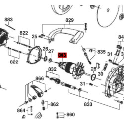 Inducido Rotor Bobina Sierra Circular 5601 Skil Original