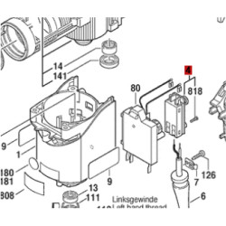 Llave Interruptor Taladro Martillo Bosch Orignal Gbh 7-46 De