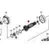 Inducido Rotor Bobina Pulidora Bosch Gpo 14 E (1366) Orignal