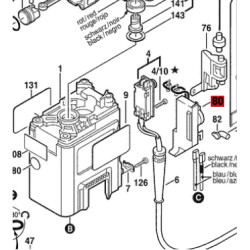 Interruptor Regulador Para Martillo Bosch Gsh 11 E Original