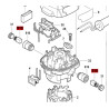 Carbones Para Fresadora Bosch Gkf 550 Original