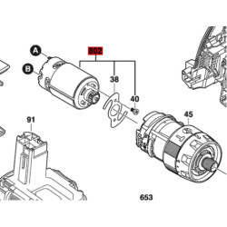 Motor Atornillador Bosch Gsb 14,4-2 (19a7) Service Oficial