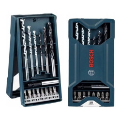 Set Mechas Destornillador Bosch De 15 Unidades Original