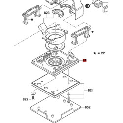 Soporte Oscilante Pierna Batiente Skil 7314