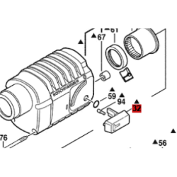 Maneta Cambio De Funciones Martillo Bosch Gbh 2-20 S