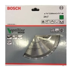 Disco Hoja De Sierra Circular 7 1/4 24 Dientes 184mm Bosch