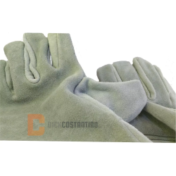 Guantes De Soldador De Cuero (1 Par) De Uso Profesional