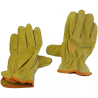 Guantes De Vaqueta (1 Par) Especial Amarillo Profesional