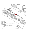 Anillo De Garras Para Martillo Gbh 4-32 Dfr Bosch Original