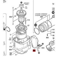 Regulador De Velocidad Módulo Martillo Gsh 5 Ce Bosch