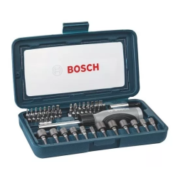 Juego Set Destornillador Puntas Tubos Bosch 46 Piezas