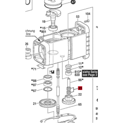 Rodamiento Ruleman Martillo Gsh 27 Bosch Original