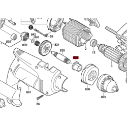 Buje Para Taladro Bosch Gsb 16 Re Psb 500 Re Gsb 16-2v