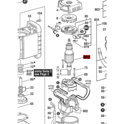 Inducido Rotor Bobina Martillo Bosch Gsh 27 Original