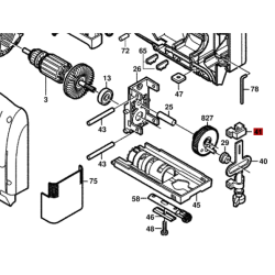 Cojinete De Deslizamiento Sierra Caladora Gst 65 E Bosch