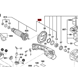 Inducido Rotor Bobinapulidora Bosch Gpo 14 Ce Orignal