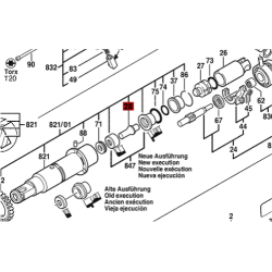 Clavija Taladro Martillo Bosch Gbh 2s/sr 2-24 Dse 2-24 Dsr