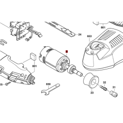 Motor Rotor Bobina Minitorno Dremel 8220 Original