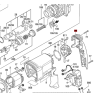 Carcasa Trasera Tapa De Motor Martillo Bosch Gbh 2-26 Dre