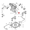 Soportes (2u) Brazo Sujeción Lijadora Bosch Gss 140 (1ba8)