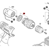 Caja De Engranajes Atornillador Gsr 14,4-2 Bosch Original