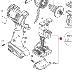 Modulo Electrónico Atornillador Bosch Gsr 18 V-ec Fc2