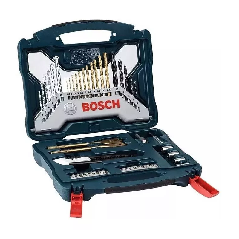 Kit Set Bosch X-line Con 50 Unidades Tit Multiuso Original