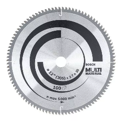 Disco De Sierra Circular Bosch 305mm 12ø 100 Dientes Multi