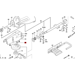 Rodillo Corona De Agujas Para Sierra Sable Gsa 1100 E Bosch