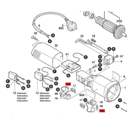 Carbones Originales Para Amoladora Gws 7-115 Bosch