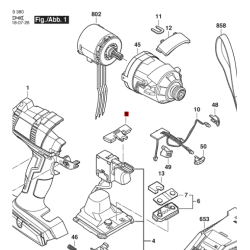 Perilla Para Atornillador Bosch Gdx 18 V- Ec Gds 18 V-ec 250