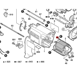 Modulo De Adaptación Taladro Bosch Gsb 20 / Gbh Gbm 13 2-24d