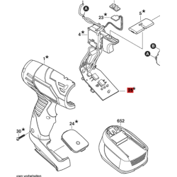 Modulo Electronico Atornillador Skil 2144 14.4v Original