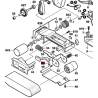 Remache Lijadora De Banda Pbs 75 A Gbs 75 Ae Bosch Original