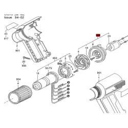 Motor Para Pistola De Calor Bosch Phg 530-2 Original