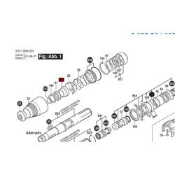 Casquillo De Martillo Bosch Gbh 5 7-45 5-40 Dce / Gsh 5 Ce