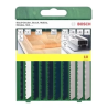 Hojas Caladora Para Calar Encastre T Set Bosch X10 Original