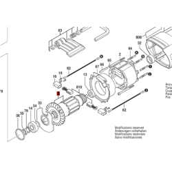 Inducido Rotor Bobina Sierra Sable Gsa 1100 E Original