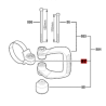 Cinta Tensora Acero Empuñadura Gsh 16-28 Bosch Original