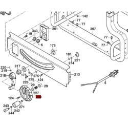 Volante De Mando Sierra Circular De Mesa Gts 10 J Bosch