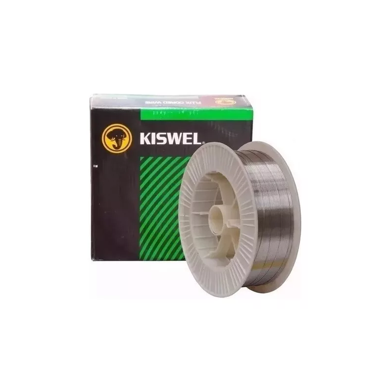 Alambre Flux Kiswel Soldar Sin Gas Rollo 4.5 Kg 0.9mm Mig