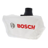 Bolsa Para Polvo Cepillo Bosch Gho 31 26 15-82 16-82d