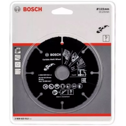 Disco Corte Bosch Amoladora 115 Mm Madera Plastico Clavos